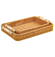 Таця прямокутна з ручками VT-T-0013 Provence 30х20х5см, Vittora