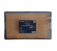 Поднос прямоугольный VT-T-0005 Loft 49.5х29.5х4.5см, Vittora