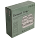 Набір харчових контейнерів скляних VT-161012 Element Grey 5 предметів Vittora