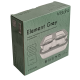 Набір харчових контейнерів скляних VT-161016 Element Grey 3 предметів Vittora