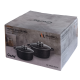 Набір каструль GT-2404-28/30 покриття MARBLE, 4пр. (6.5л/7.9л) Gusto