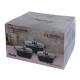 Набір квадратних каструль GT-2504-22/24/26 покриття MARBLE, 6пр. (3.5л/4.4л/5.4л) Gusto