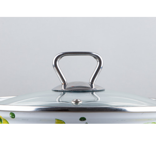 Кастрюля GT-T-222-LI Яркие лаймы Premium 22 см 5.1 л GUSTO