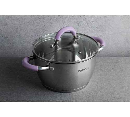 Кастрюля PR-1107-18 Purple iris 18 см 2.3 л PEPPER