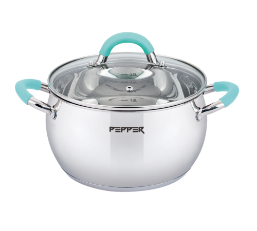 Кастрюля PR-1108-22 Apple Mint 22 см 5 л PEPPER