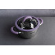 Кастрюля PR-1109-18 Purple iris Крышка с силиконовым ободком 18 см 2.3 л PEPPER