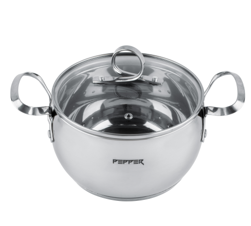 Кастрюля PR-1200-22 BASIL PEPPER 22 х 12.5 см 5 л            