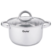 Кастрюля GT-1106-24 SOLO PLUS 24 см 5.5 л Gusto