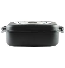 Утятница 2в1Black ice greblon C2 32 x 21 x 11 см PEPPER