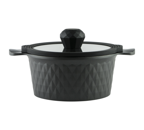 Кастрюля BLACK ICE PR-6002 GREBLON C2 2.5л PEPPER
