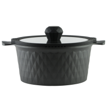 Кастрюля BLACK ICE PR-6003 GREBLON C2 4.4л PEPPER