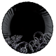 Салатник V-155Bvs Овощной этюд black Vittora 155 мм            