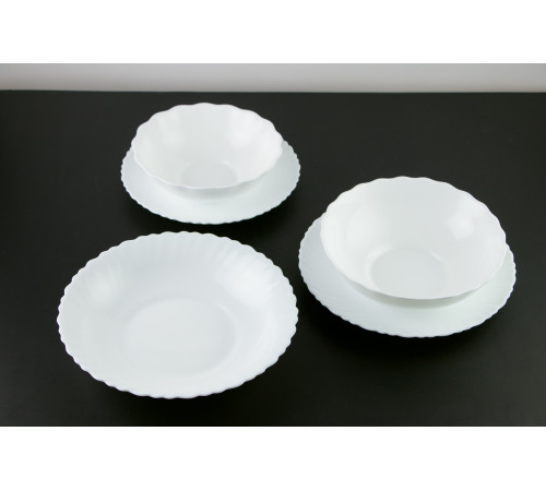 Салатник V-175W Blanco wave Vittora 175 мм            