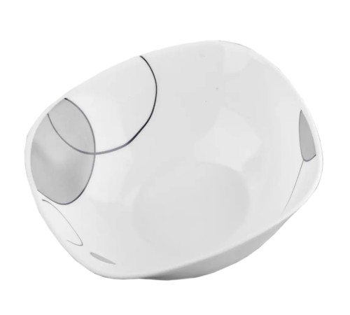 Салатник V-190Sgb Серые пузыри square Vittora 190 мм            