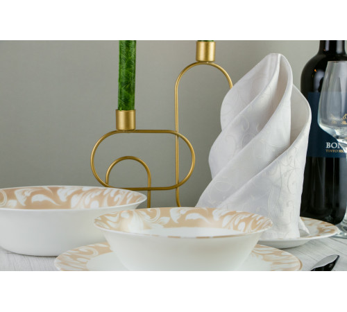 Салатник Vittora Beige aura VT-2187AB 187 мм            