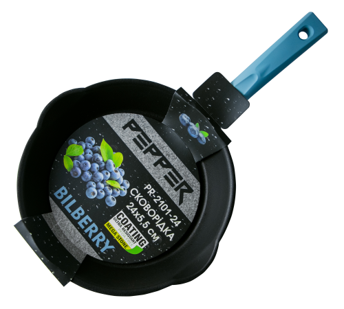 Сковорода BILBERRY PR-2101-28 покрытие MegaStone 280 х 60 мм PEPPER