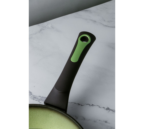 Сковорода OLIVE PR-2102-20 покрытие GREBLON C2 200 x 40 мм PEPPER