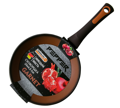 Сковорода GARNET PR-2103-24 покрытие GREBLON C3 240 x 45 мм PEPPER