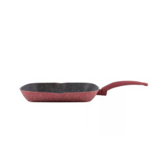 Сковородка Гриль PR-2110-24 'CHERRY' LAVA-STONE 24x24 cм, PEPPER
