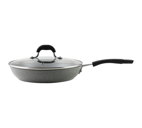 Сковорода с крышкой GT-2107-28/1 GRANITE 28 х 5.3 мм GUSTO