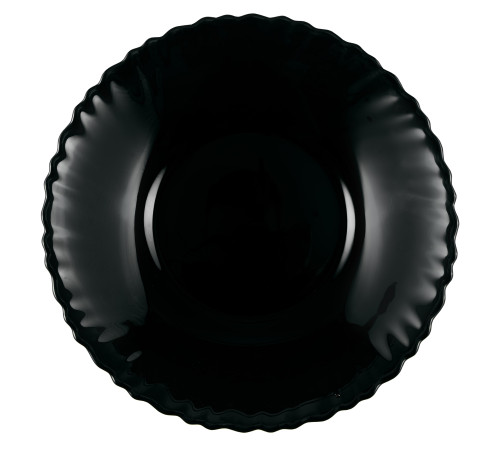 Тарелка десертная V-190WBL Black wave Vittora 190 мм            