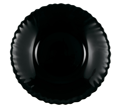 Тарелка десертная V-190WBL Black wave Vittora 190 мм            
