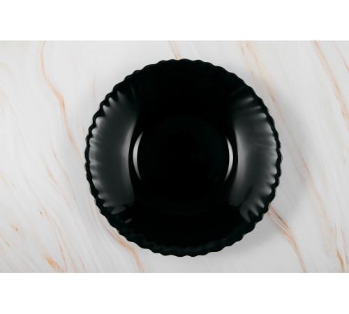 Тарелка десертная V-190WBL Black wave Vittora 190 мм            