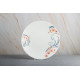 Тарелка обеденная V-220FM Цветочные вензеля wave Vittora 220 мм            