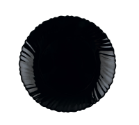 Тарелка обеденная V-220WBL Black wave Vittora 220 мм