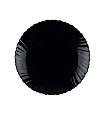 Тарелка обеденная V-220WBL Black wave Vittora 220 мм