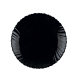 Тарелка обеденная V-220WBL Black wave Vittora 220 мм            