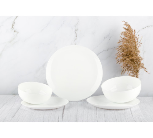 Тарелка обеденная V240D Blanco diva Vittora 240 мм            