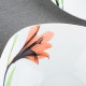 Тарелка суповая V-230Spl Розовая лилия square Vittora 230 мм            