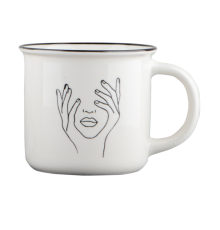 Чашка Lady in white VT-C-512370 Vittora 370 мл