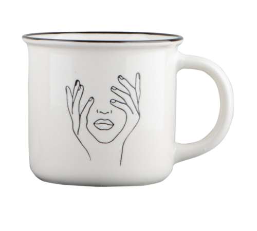 Чашка Lady in white VT-C-512370 Vittora 370 мл