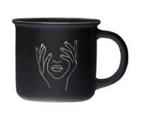 Чашка Lady in black VT-C-513370 Vittora 370 мл