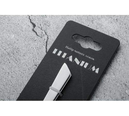 Набор чайных ложек 3шт Titanium GT-S064-3 GUSTO