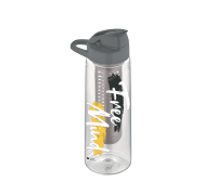 Бутылка для воды Lidya с инфузором 730 мл GT-G-912051 GUSTO серая