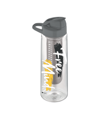 Бутылка для воды Lidya с инфузором 730 мл GT-G-912051 GUSTO серая