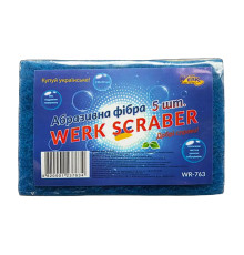 Абразивная фибра Scraber 5 шт WR763 WERK