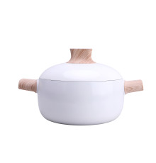 Кастрюля PR-2303 Белая жемчужина pfluon 2.3 л PEPPER
