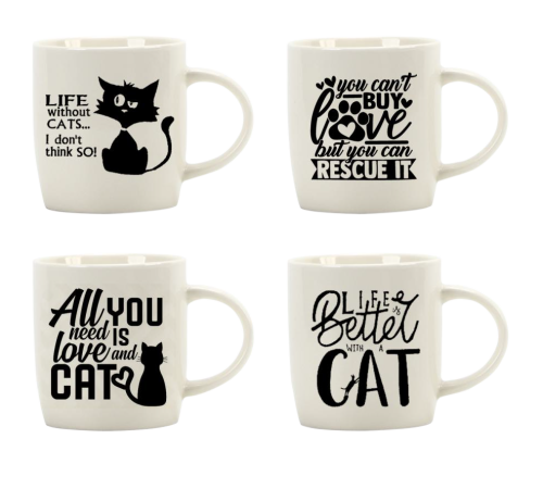 Чашка VT-C-137380 Котик-муркотик 380 мл Vittora