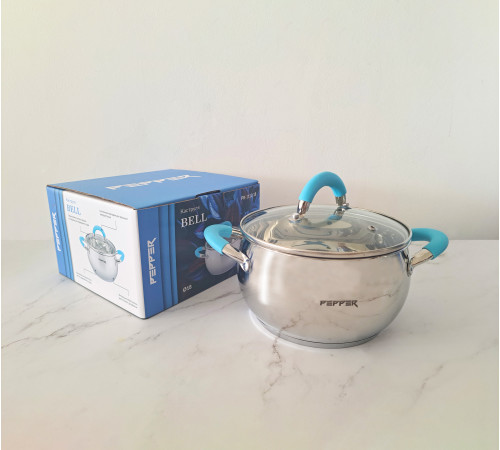 Кастрюля PR-1112-18 BELL 18 см 2.6 л PEPPER