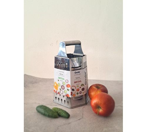 Терка GT-GR-1004 METAL шестисторонняя 23 см GUSTO