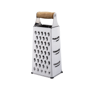 Терка GT-GR-1005 METAL четырехсторонняя с деревянной ручкой 23 см GUSTO