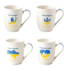 Чашка VT-C-175340 Айвори Родная 340 мл Vittora