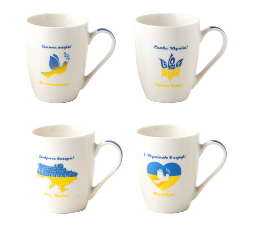 Чашка VT-C-175340 Айвори Родная 340 мл Vittora