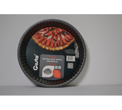 Форма для тарта GT-3120 волнистая 20x3 см GUSTO
