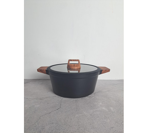 Кастрюля PR-2313-28 Wood 28 см PEPPER