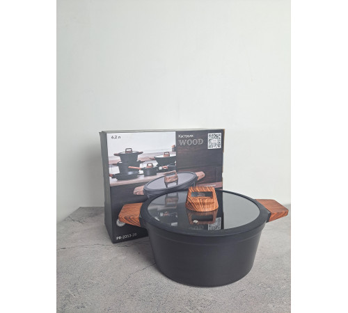 Кастрюля PR-2313-28 Wood 28 см PEPPER